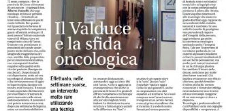 Il Valduce e la sfida oncologica