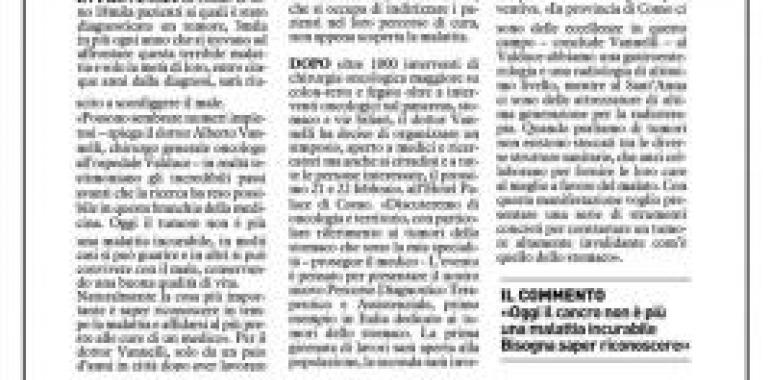 Curare i tumori: L'esperto oncologo parla ai cittadini