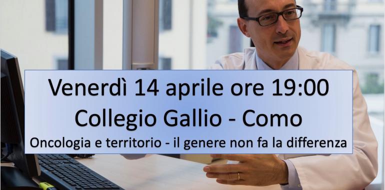 Oncologia e territorio - il genere non fa la differenza