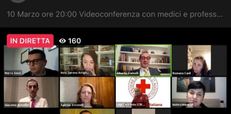 Coronavirus, ai contagi alle vaccinazioni: videoconferenza con gli esperti