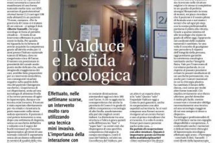 Il Valduce e la sfida oncologica