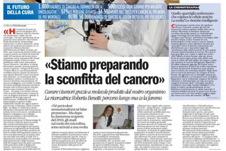 La svolta? Le bombe intelligentiNegli utlimi anni la ricerca ha permesso lo sviluppo di nuovi farmaci che agiscono con un bersaglio sempre più preciso ed efficace.  Scarica il pdf per leggere l'articolo completo.