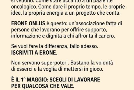 ISCRIVITI A ERONE ONLUS 2025